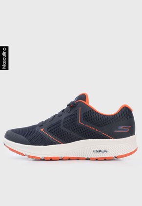 Tenis Training Azul-Naranja-Beige Skechers