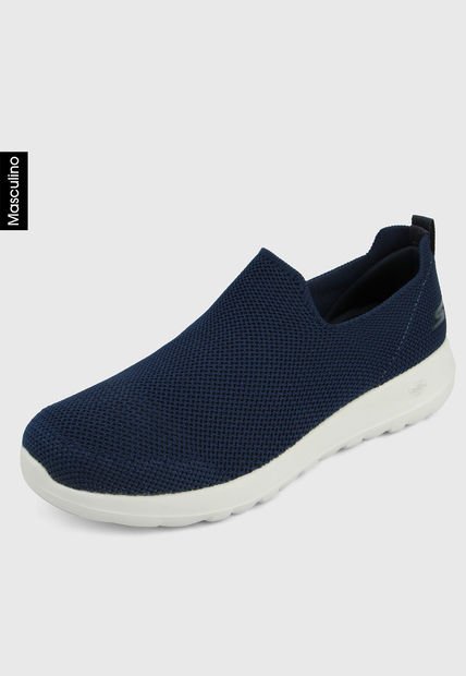 Tenis Training Azul Navy-Blanco Skechers GOwalk Max - Modulating