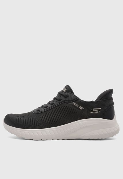 Tenis SKECHERS Bobs Squad Chaos Negro
