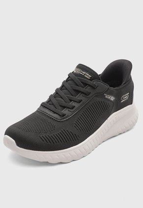Tenis SKECHERS Bobs Squad Chaos Negro