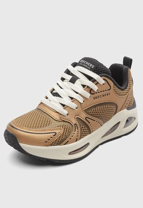 Tenis SKECHERS UNO EGO Dorado
