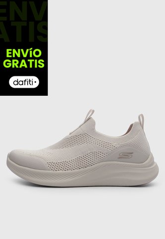 Tenis Lifestyle Bobs Modaflex-Chilldawn Beige Skechers