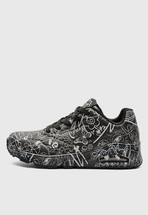 Tenis SKECHERS Uno Negro