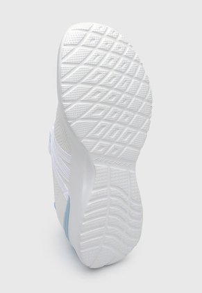 Tenis Running Blanco-Celeste Skechers Skech-Air Dynamight
