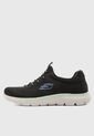Tenis Training SKECHERS Mesh bungee slip-on Negro de Skechers