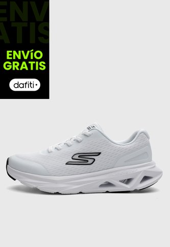 Tenis Running SKECHERS Glide-Step Vortex Blanco Skechers