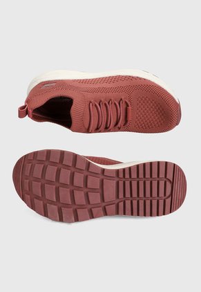 Tenis Training Palo Rosa-Blanco Skechers Bobs Sport Sparrow 2.0 - Allegiance Crew