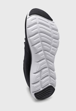 Tenis Training Negro-Blanco Skechers Flex Appeal 5.0