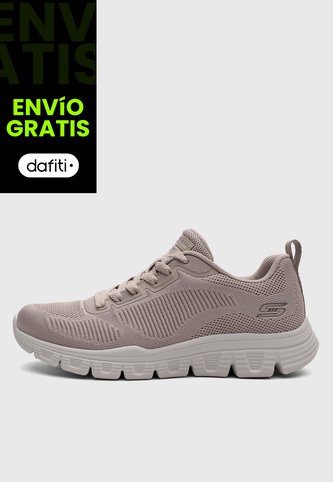 Tenis Lifestyle SKECHERS Bobs B Lite Taupe Skechers