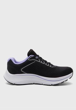 Tenis Running Negro-Blanco-Lavanda Skechers Go Run Consistent 2.0 - Mile Marker