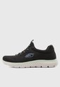 Tenis Training SKECHERS Mesh bungee slip-on Negro de Skechers