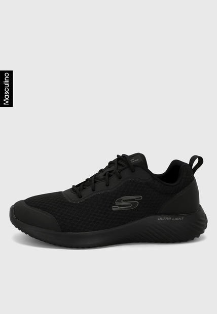 Tenis Training Negro Skechers Bounder Voltis