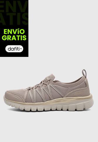 Tenis Casuales  SKECHERS Graceful - Purecrush Taupe Skechers