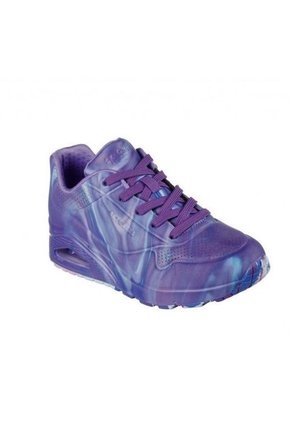 Tenis Mujer Skechers Uno Like Water - Morado