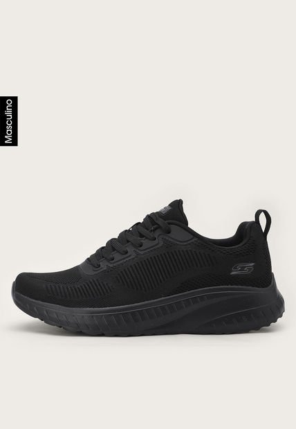 Tenis Training Negro-Gris Skechers BOBS Squad Chaos - Prism Bold