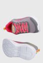 Tenis Training Gris-Rosa-Verde Skechers Kids Microspec de Skechers