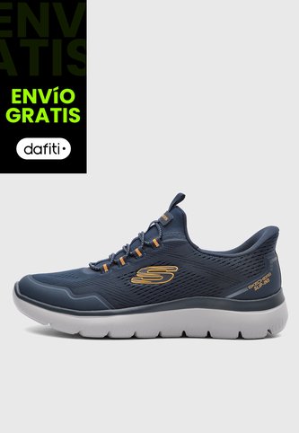 Tenis Lifestyle  SKECHERS Summits  Azul Skechers
