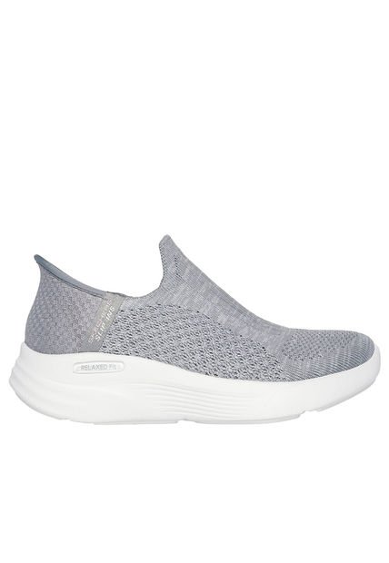 TENIS SKECHERS MUJER 150354GRY RELAXED FI Talla 7.5