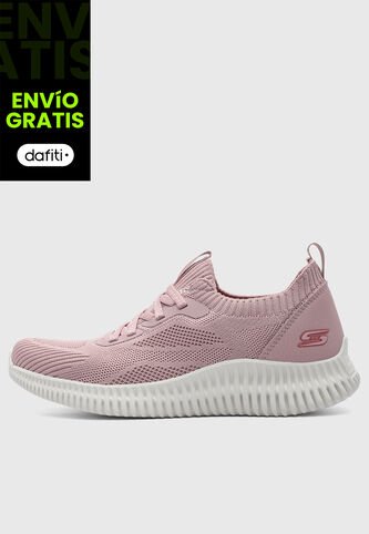 Tenis Lifestyle SKECHERS Bobs Geo Lite Rosa Skechers