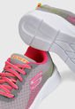 Tenis Training Gris-Rosa-Verde Skechers Kids Microspec de Skechers