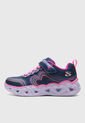 Tenis Lifestyle SKECHERS Heart Lights - Retro Hearts Azul de Skechers