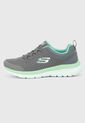 Tenis Training Gris-Verde Skechers de Skechers