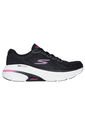 Tenis Mujer Skechers Max Cushionin - Negro-Rosado de Skechers