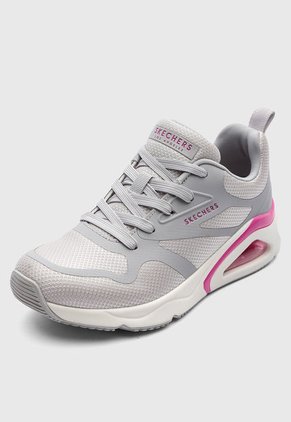 Tenis SKECHERS Tres-Air Uno Gris