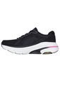 Tenis Mujer Skechers Max Cushionin - Negro-Rosado de Skechers
