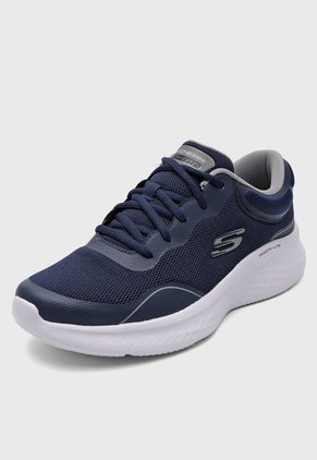 Tenis Training Azul Navy-Gris-Blanco Skechers Skech-Lite Pro - Prano