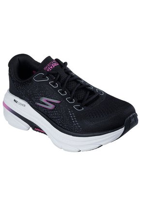 Tenis Mujer Skechers Max Cushionin - Negro-Rosado