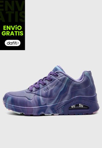 Tenis SKECHERS Uno - Like Water Violeta Skechers