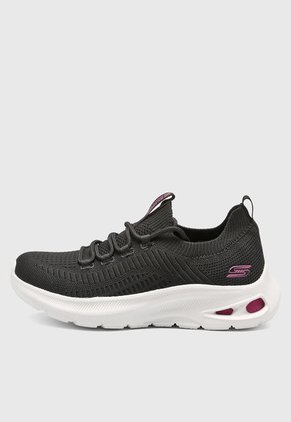 Tenis Training Negro-Blanco-Magenta Skechers BOBS Unity - Absolute Gusto