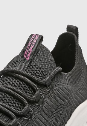 Tenis Training Negro-Blanco-Magenta Skechers BOBS Unity - Absolute Gusto