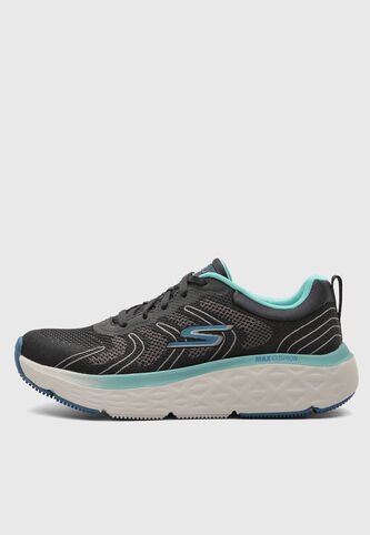 Tenis Running SKECHERS Max Cushioning Delta Negro Skechers