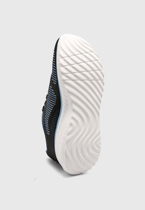Tenis Training Negro-Celeste-Blanco Skechers BOBS Sport Squad Chaos