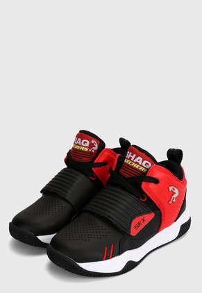 Tenis Basketball Negro-Rojo Skechers Kids Shaq Powershot