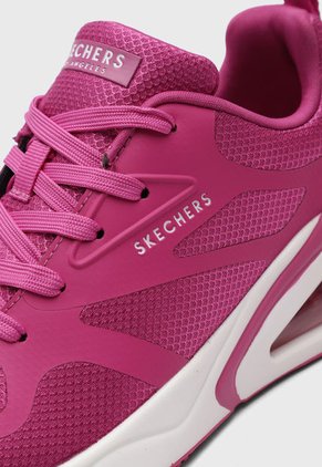 Tenis SKECHERS Tres-Air Uno - Revolution-Airy Fucsia