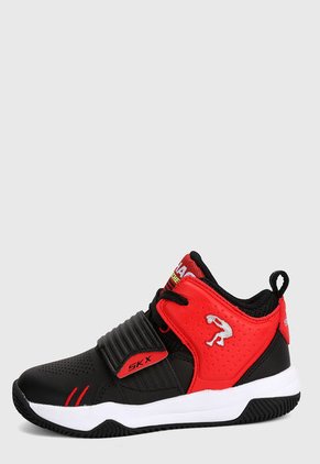 Tenis Basketball Negro-Rojo Skechers Kids Shaq Powershot