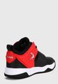 Tenis Basketball Negro-Rojo Skechers Kids Shaq Powershot de Skechers