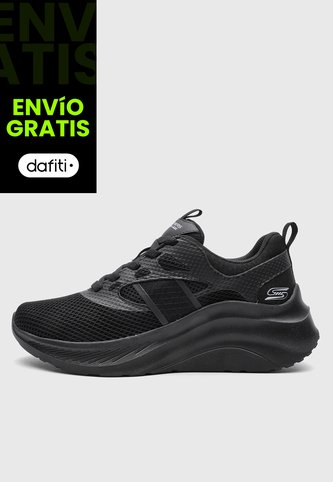 Tenis Lifestyle SKECHERS Bobs Chaos Hi Negro Skechers