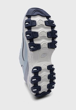 Tenis Outdoor Celeste-Blanco-Azul Skechers D'lites - Bold Views