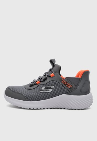 Tenis Lifestyle SKECHERS Bounder Gris Skechers