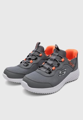 Tenis Lifestyle SKECHERS Bounder Gris