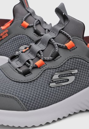 Tenis Lifestyle SKECHERS Bounder Gris