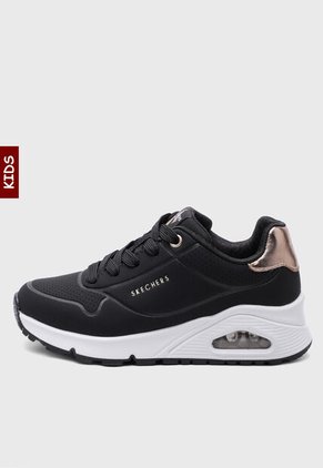 Tenis Lifestyle SKECHERS Uno Gen1 - Shimmer Away Negro