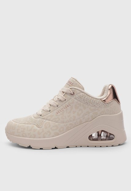 Tenis Lifestyle SKECHERS Uno Wedge Beige