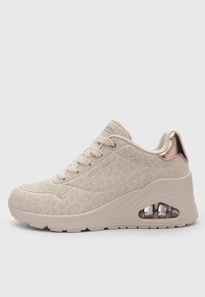 Tenis Lifestyle SKECHERS Uno Wedge Beige
