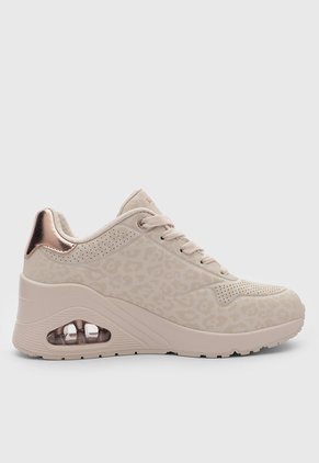 Tenis Lifestyle SKECHERS Uno Wedge Beige