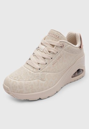 Tenis Lifestyle SKECHERS Uno Wedge Beige